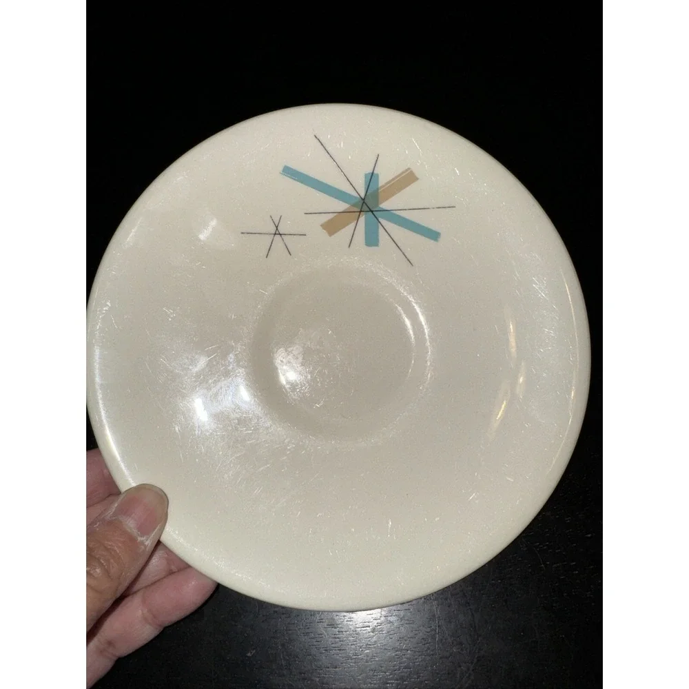 MCM  Salem North Star Atomic‎ Starburst Aqua 6 1/4